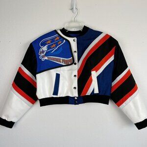 Hand Crafted Vintage Racing Style Cropped Jacket
